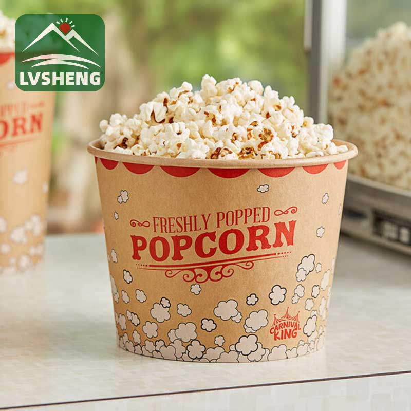Kbelík na popcorn na zakázku