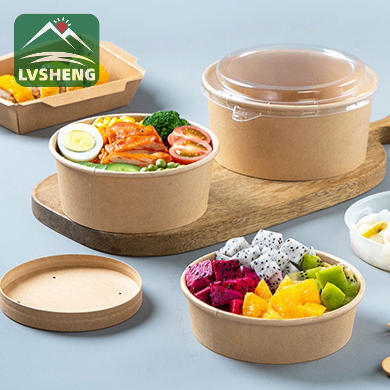 Kraft Paper Salas Bowl